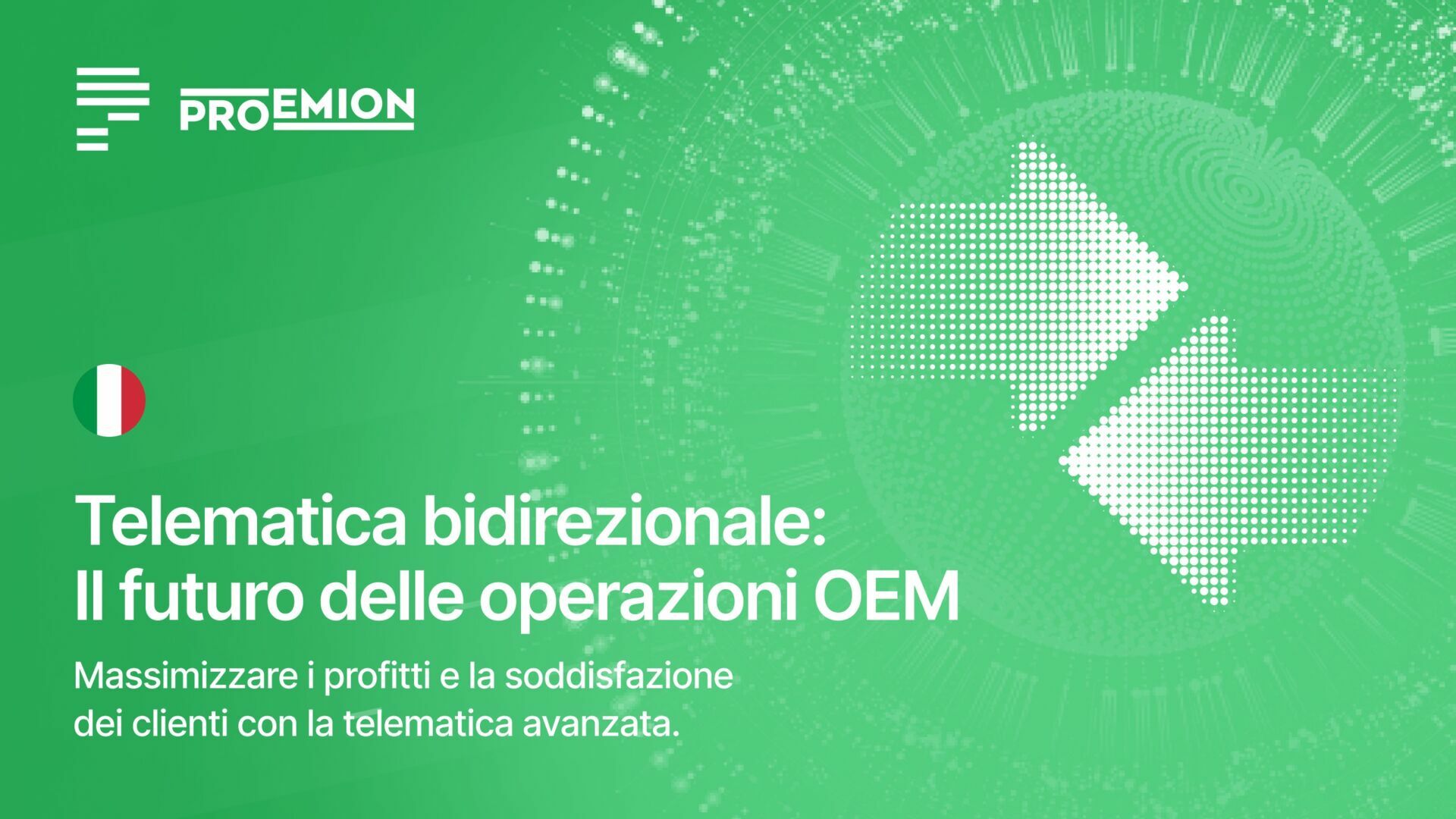 Il futuro della telematica: Come la comunicazione bidirezionale trasforma gli OEM!